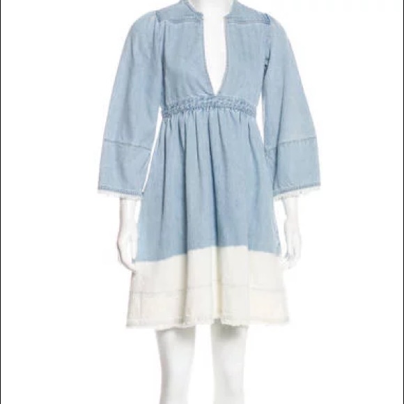 Ulla Johnson - Alina denim ombré dress- rare ! - Picture 2 of 6